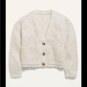 Bogo Childs confetti knit cardigan